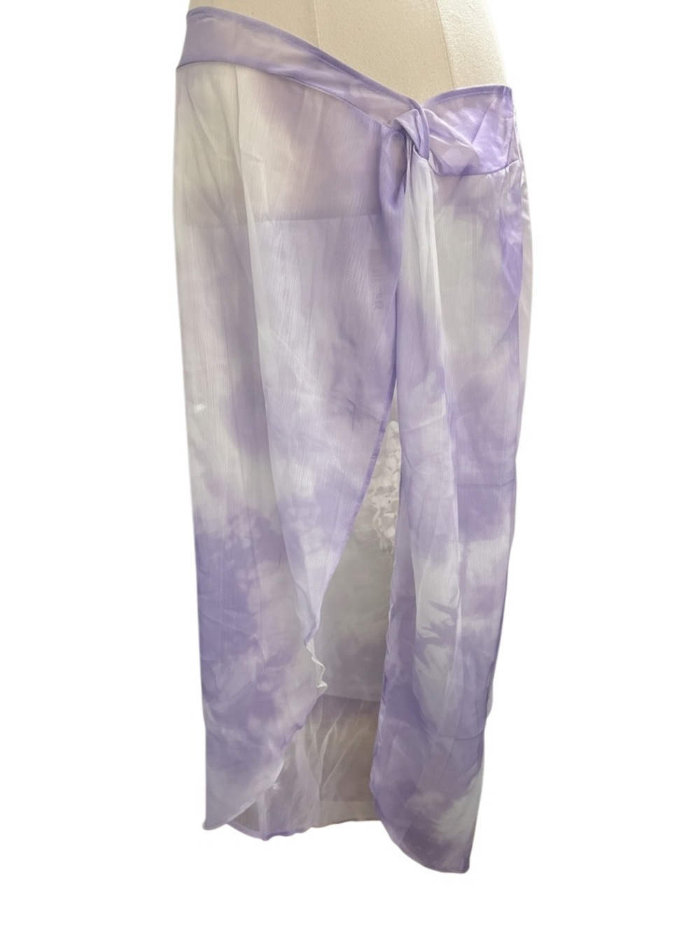HALARA Sheer Lavender Beach Coverup
